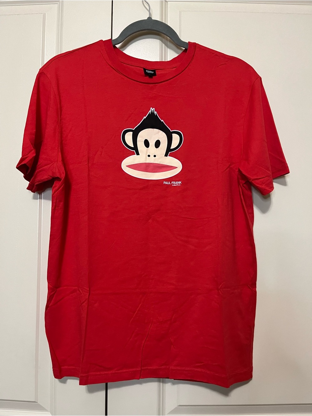 Paul Frank Red Tee with Julius Face Graphic
